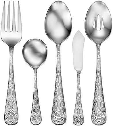 Liberty Tabletop Celtic 65 Piece Flatware Set Service for 12 Made in