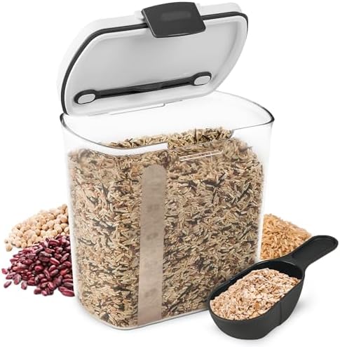 ProKeeper Grain Storage Container, 2.5-Quart, Airtight Lid
