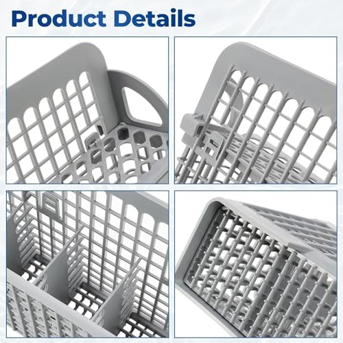 HECASA WP8562043 Dishwasher Silverware Basket Whirlpool Kenmore