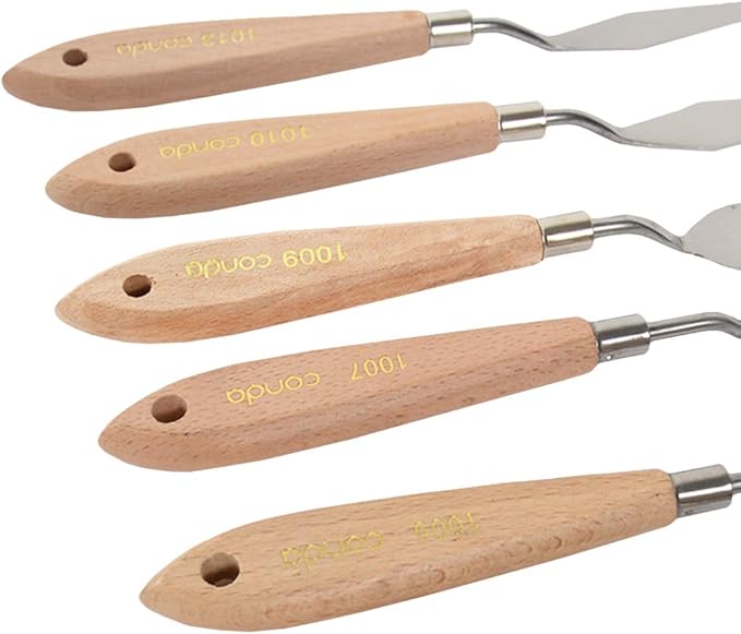 CONDA 11 Piece Stainless Steel Spatula Palette Knife Professional Palette Knife - Image 3