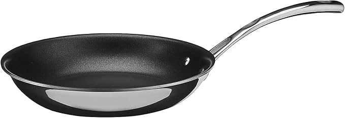 Cuisinart FCT22-24NS French Classic Tri-Ply Stainless 10-Inch Nonstick Skillet - Image 2