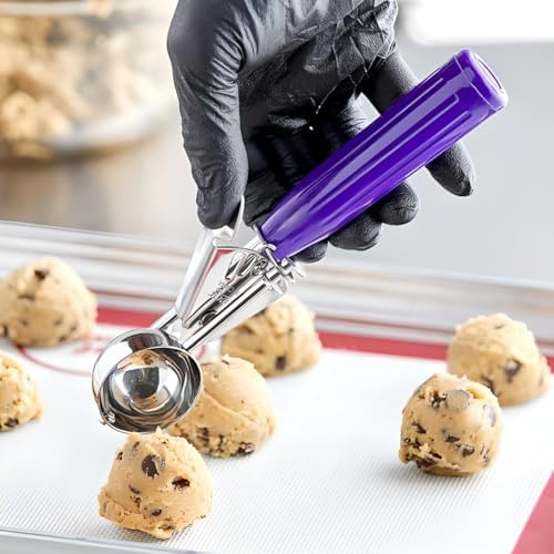 3-Pack Stainless Steel Portion Disher Scoop Set | #40, #20, and #10