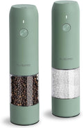 TLYSXPRO Electric Salt and Pepper Grinder Set, USB Rechargeable, Automatic Salt by TLYSXPROOfficial