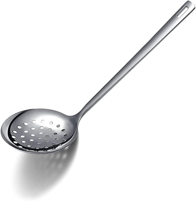 Stainless Steel Skimmer, Berglander Metal Strainer, Kitchen Cooking Skimmers by Berglander