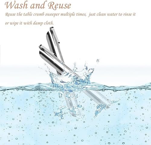 Table Crumb Sweepers for Servers, Bread Crumber Cleaner Stainless