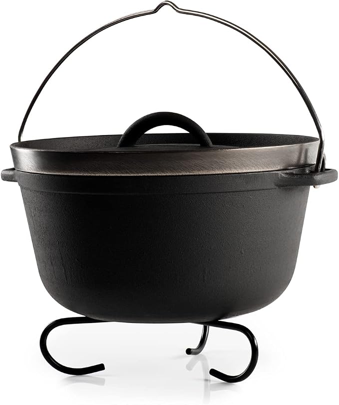 GSI Outdoors Guidecast 5qt Dutch Oven | Cast Iron Dutch Oven - Image 2