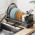 Laveshop Compact Dish Drying Rack, Black