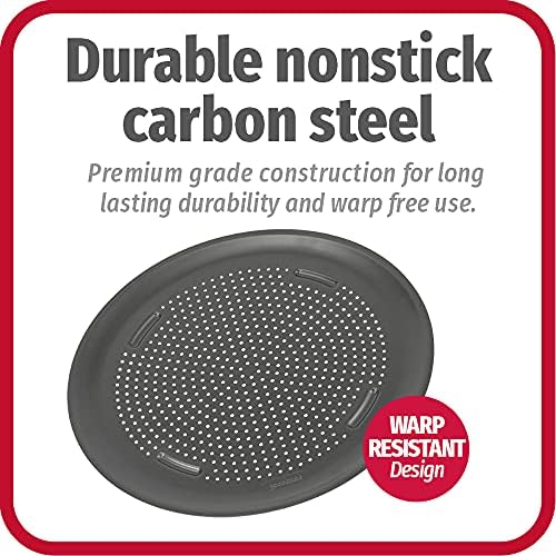 GoodCook AirPerfect 14 Inch Insulated Nonstick Carbon Steel Pizza Pan