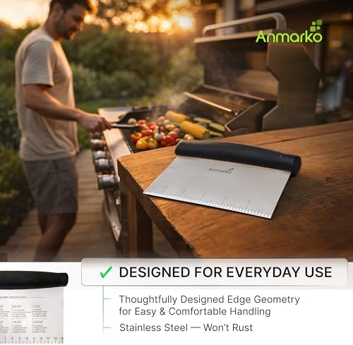 Stainless Steel Griddle Scraper Chopper