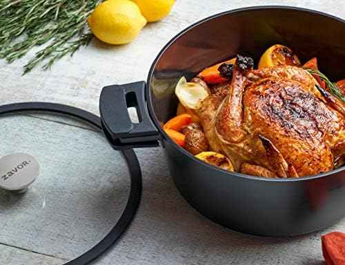 Zavor Noir 7 Piece Cookware Set - Premium Cast Aluminum with