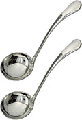 Small ladle, Gravy Ladle, Soup Sauce 18/10 Stainless Steel 7.9‘’ Ladle. by Wenkoni