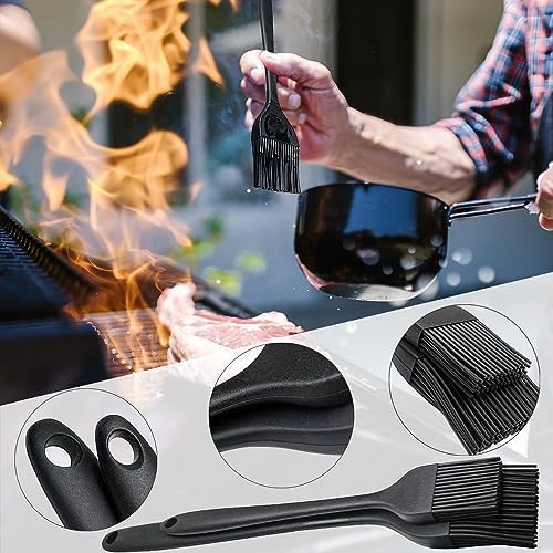 4 Pack Pastry Brush-Basting Brush Pastry Brushes for Baking, Silicone