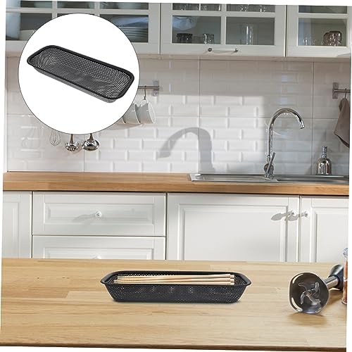 SOLUSTRE 2pcs Cutlery Holder Stainless Steel Utensil Drying Rack for