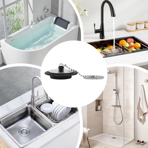 Sink Stopper 2-piece Shower Drain Cover