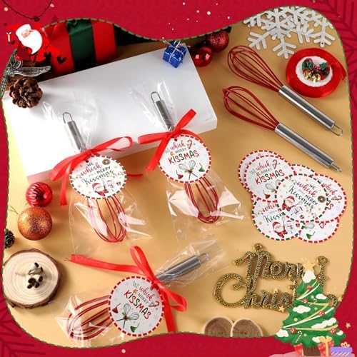 24 Sets Christmas Whisk Gifts Sets Xmas 304 Stainless Steel Whisk