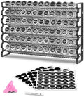 VEVOR Spice Rack Organizer for Cabinet, Spice Organizer with 72 Empty