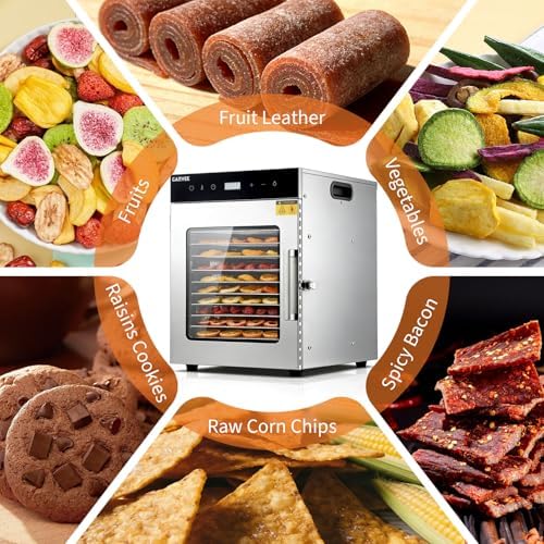Large Food Dehydrator Machine, 800W