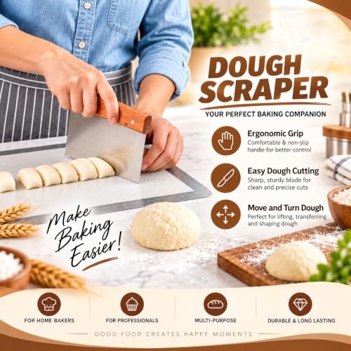 9-Inch Round Banneton Proofing Basket Sourdough Baking Kit