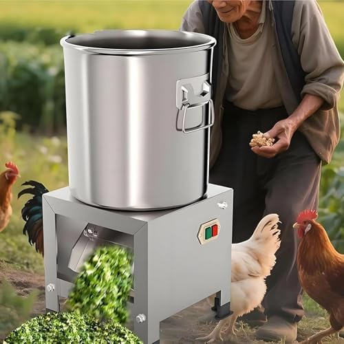 Commercial Feed Grinder Machine, 25L Capacity