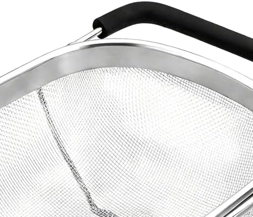 Over Sink Colander with Expandable Handle Oval Sifter