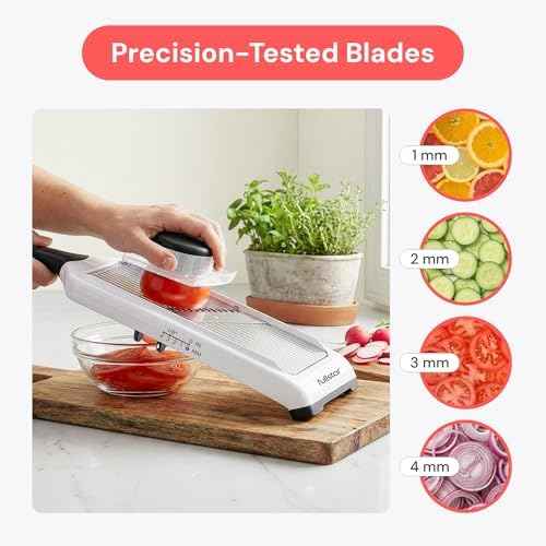 Fullstar - Handheld Mandoline Vegetable Slicer & Julienne Cutter