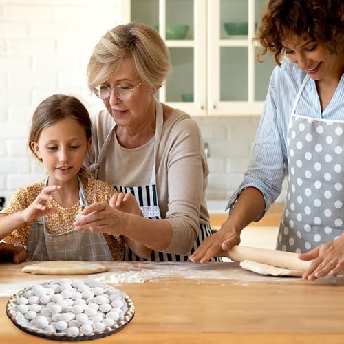 Pie Weights for Baking Crust, Reusable Ceramic Pie Beans with Storage
