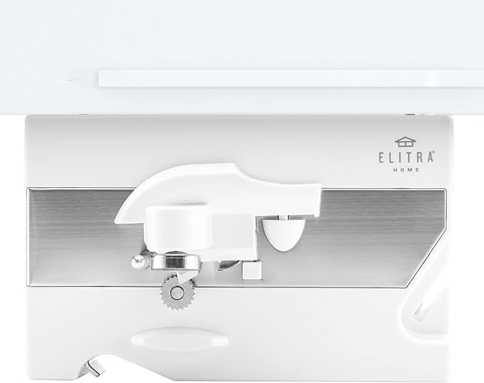 Elitra Home 3 in 1 Under the Cabinet Electric Can Opener, Blade Sharpener by ELITRAHOME