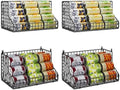 4 Pack Stackable Can Rack Organizer for Pantry Storage,Can Dispensers
