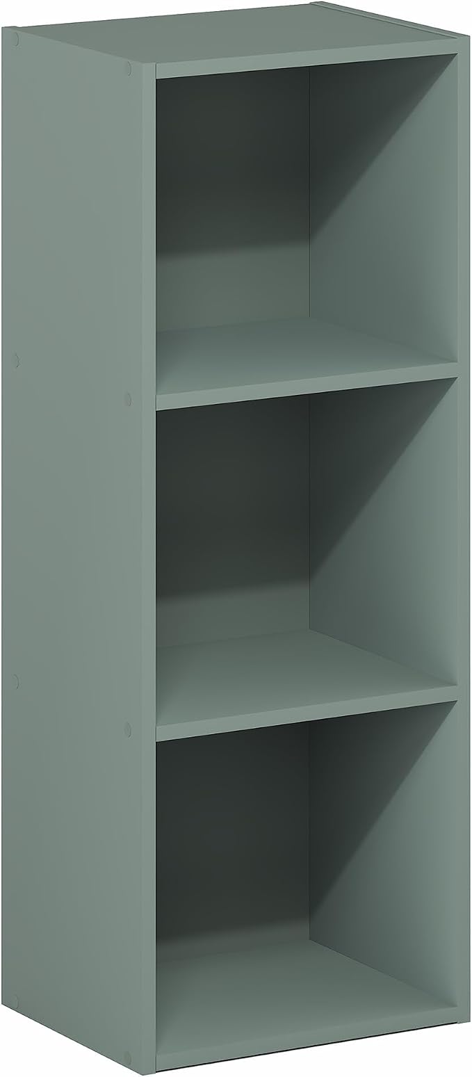 Furinno LUDER Book Shelf, 3-Cube Bookshelf, Bookcase - Image 6