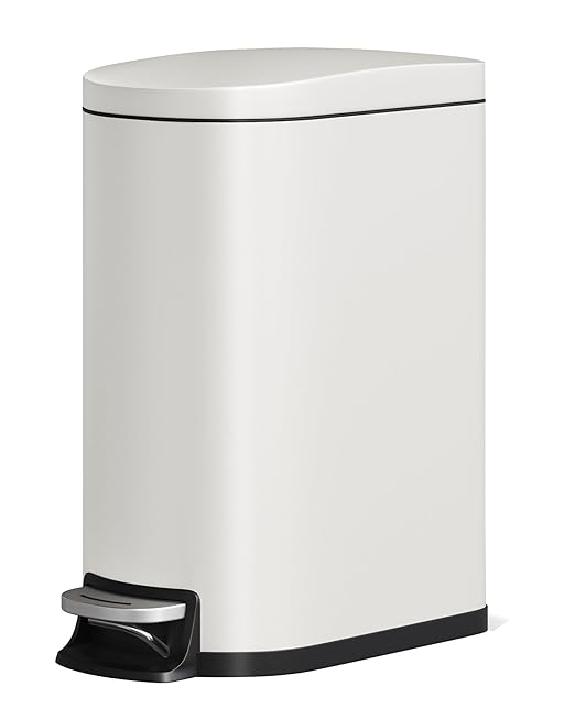 Garvee 13 gal / 50 L Metal Kitchen Trash Can by Garvee