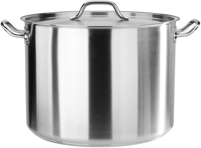 New Star Foodservice 40 Qt Stainless Steel Stock Pot by NewStarFoodservice