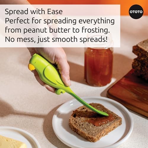 OTOTO Jar Scraper Spatula, Silicone