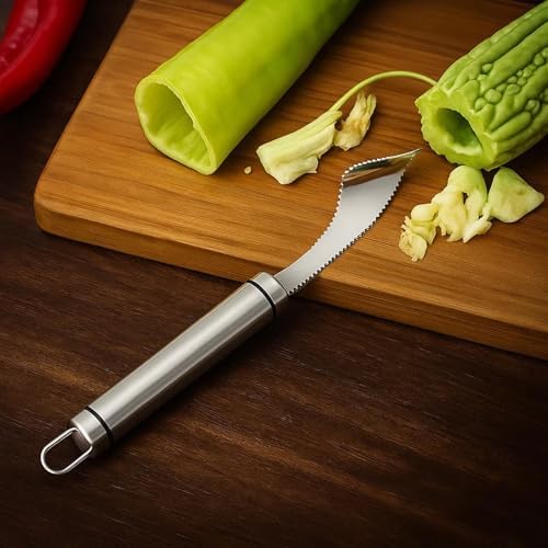 5-Piece Fruit and Vegetable Corer Set, Stainless Steel
