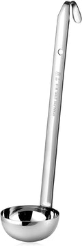 meekoo 1 Pieces Stainless Steel Ladle Soup Handle Ladle by meekoo