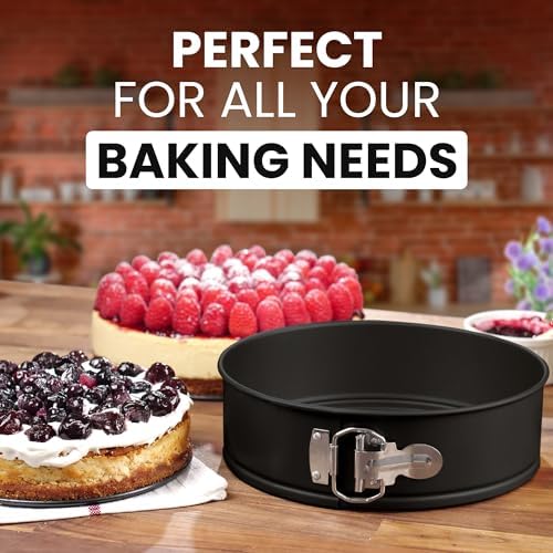 Zulay Kitchen Premium 9 Inch Springform Pan Nonstick Cheesecake Pan