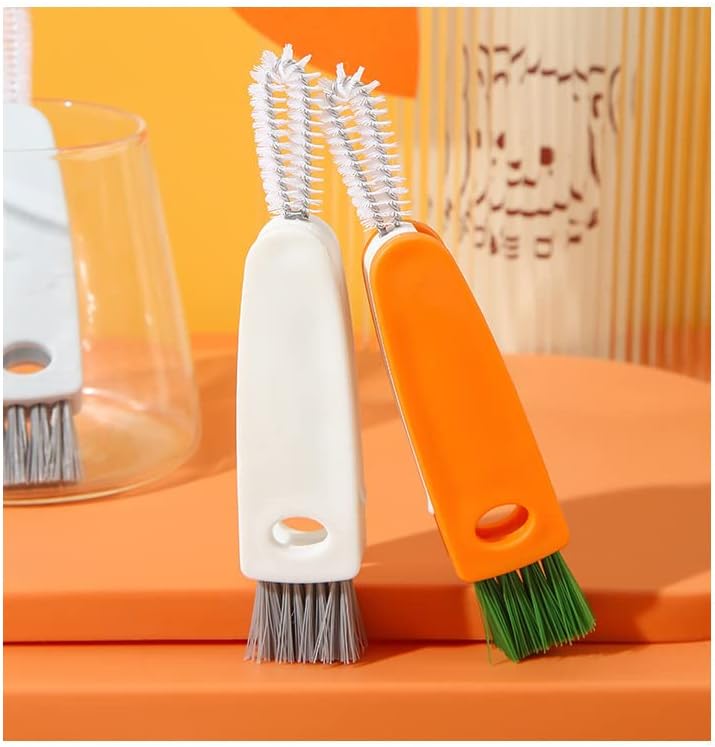 6-in-1 Bottle Cleaning Brush Set, Multi-functional Cup Brush with Long