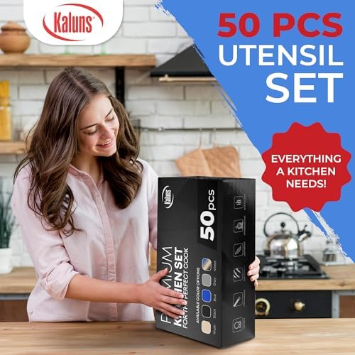 Kaluns 50-Piece Silicone Kitchen Utensil Set