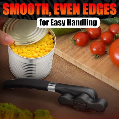 Can Opener Smooth Edge Side Cut - Stainless Steel Manual Can Opener