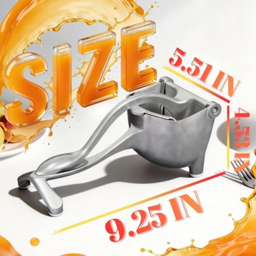 Manual Lemon Squeezer Citrus Press, Metal