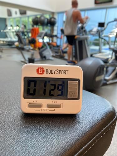 Body Sport Digital Timer Stopwatch, Battery Operated