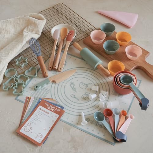 Wooden Baking Set for Kids