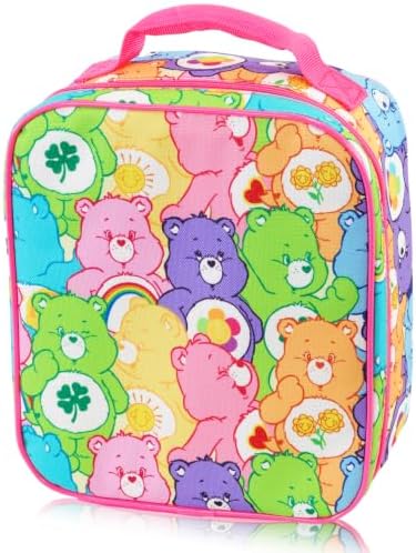 Care Bears Girls Lunch Bag Bundle with Insulated Lunchbox