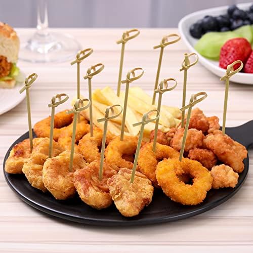 200 PCS Cocktail Picks, Fancy Toothpicks for Appetizers, Mini Food