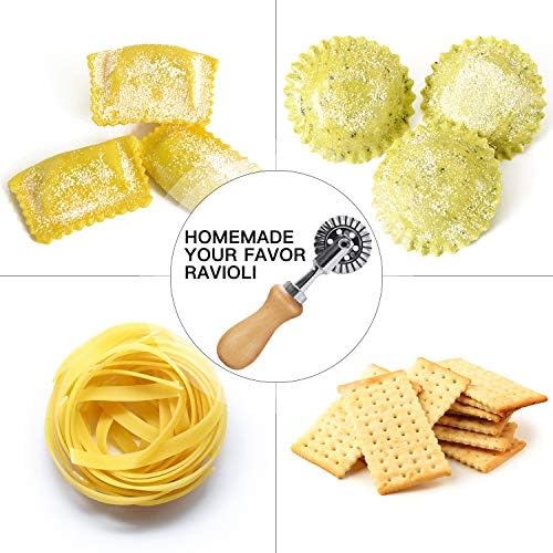 Pasta Maker Cutter Wheel - Pastry Cutter Wheel - Dough Ravioli Pizza