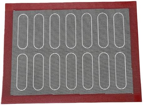 Macaron Baking Mat Silicone Nonstick Perforated Sheet (11.8x15.7in)