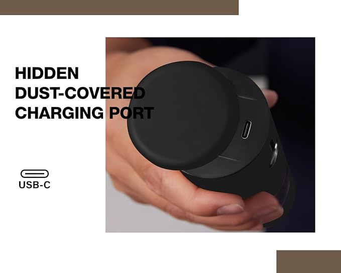 Stainless Steel Rechargeable Electric Salt and Pepper Grinder Set, USB Charging - Image 7