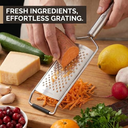 18/8 Stainless Steel 3-Piece Hand Cheese Grater Set