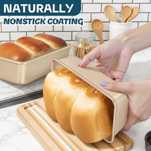 Baking Pans Set, Nonstick Stackable Bakeware Sets, Oven Pans for