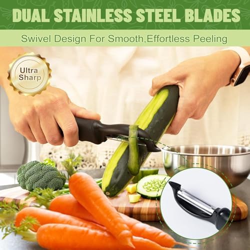Vegetable peeler for kitchen - Peelers for kitchen stainless steel