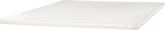 Winco 15-inch x 20-inch x 1/2-inch White Cutting Board - Image 2